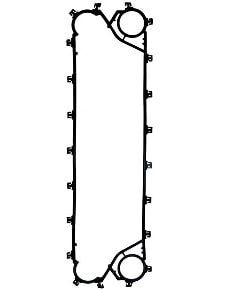 Уплотнения теплообменника КС 126